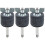 3Pz Hi-Hat Clutch Facile in Lega E Feltro Per Batteria 4