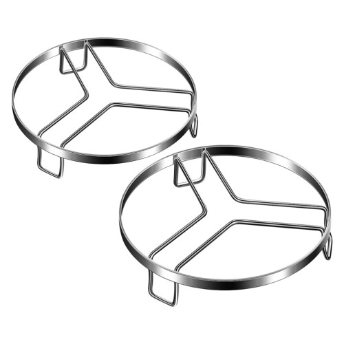 4Pièces Supports Réutilisables En Acier Pour Cuisson 2