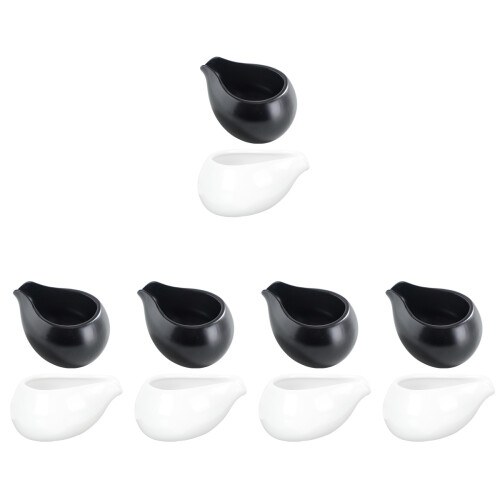 10Pz Contenitori Latte Ceramici Pratici Robustezza E Design Raffinato 2
