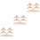3Set Applique Decorativa in Legno Intagliato Beige Per E Armadi 7
