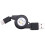 Usb Tipo C USB 3.1 Cable Retráctil Cargador De Carga Tipo-C Cable Usb-C Negro 1
