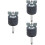 3Pz Hi-Hat Clutch Facile in Lega E Feltro Per Batteria 6