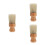 3Pz Spazzola Legno Morbida Duster Neck Professionale 7