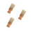 3Pz Spazzola Legno Morbida Duster Neck Professionale 5