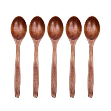 10Pz Cucchiai Legno Cucina Naturali Marrone Set Per