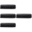 4Pièces Support Bras En PU Coussin Noir Pratique Et Élégant 6