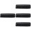 4Pièces Support Bras En PU Coussin Noir Pratique Et Élégant 5