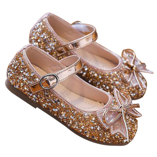 4Paires Chaussures Dorées Et Robe 2