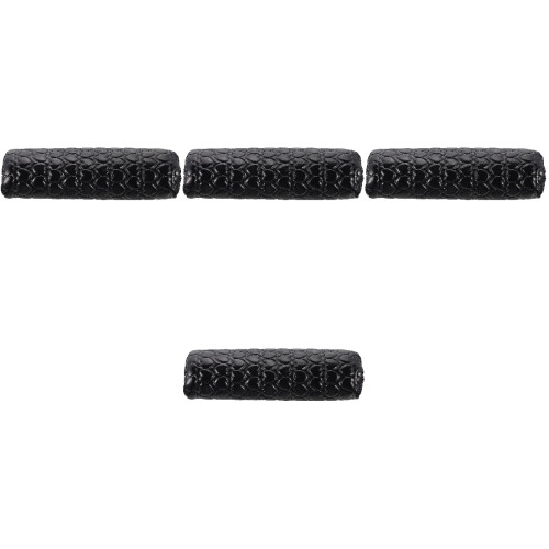 4Pièces Support Bras En PU Coussin Noir Pratique Et Élégant 2