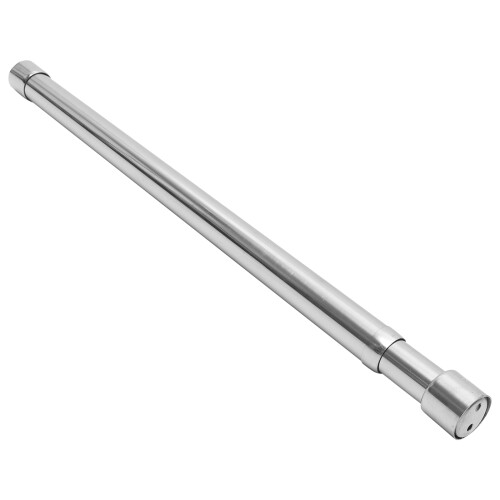 4Pcs Stainless Steel Closet Rods Silver for Clothes Rack Use
