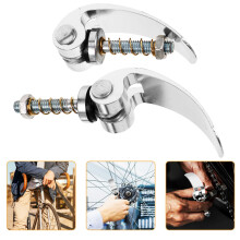 4Pz Adattatore Bici in Metallo Argento Facile Montare