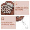 4Pz Pianoforte Da Dito 8 Note Kalimba Portatile Marrone Chiaro 6