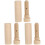 3Pz Bastoncini Inalatori Legno Beige Fragranza Casa 2