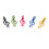 40Pièces Clips Colorés Notes De Plastique Pour Pianistes 2