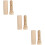 3Pz Bastoncini Inalatori Legno Beige Fragranza Casa 9
