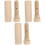 3Pz Bastoncini Inalatori Legno Beige Fragranza Casa 3
