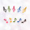 40Pièces Clips Colorés Notes De Plastique Pour Pianistes 11