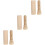 3Pz Bastoncini Inalatori Legno Beige Fragranza Casa 5