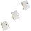 3Pz Raccoglitori A5 Trasparenti in PVC Per , E Ufficio 5