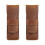2Pz Portapenne in Pelle Marrone Stile Classico Per Casa 4