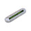 2Pcs Compact White Car Temporary Parking Number Card Luminous Plate 8