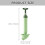 2Pcs Home Use Vacuum Sink Plunger Heavy Duty Light Green 8