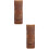2Pz Portapenne in Pelle Marrone Stile Classico Per Casa 9