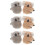 6Pcs Koala Decor Motorcycle Rear View Mirror Handle Cute Accessories 10