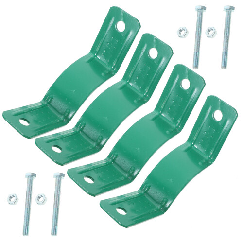 4Pz Anello Fissaggio in Ferro Verde E Veloce