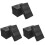 12Pcs Black Foam Boards Professional Packing Inserts Daily Use Liner 4