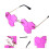 2Paia Occhiali Creativi Per Casa E Party, Design Alla Moda 7