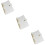 3Pz Raccoglitori A5 Trasparenti in PVC Per , E Ufficio 9