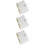 3Pz Raccoglitori A5 Trasparenti in PVC Per , E Ufficio 8
