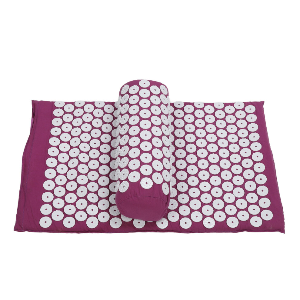 Acupressure Mat Pillow Set for Relaxation and Stress Relief