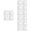 16Pcs Door Repair Plates for Home and Security Use 6