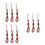 9Pz Lanyard Polso Anti- in Colorato Versatile 5