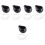 10Pcs Ceramic Milk Cups Assorted Colors Stylish Multi-Use Jugs 4