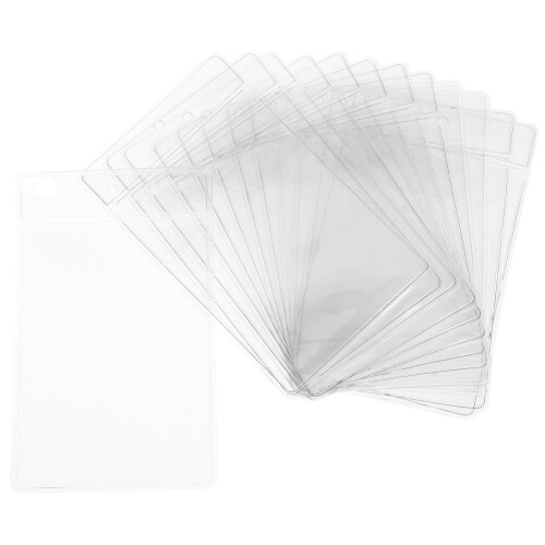 36Pz Portacarte Protettivi PVC Trasparente Utili Per 1