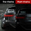 Windshield Night Runner Car LED Light Window Stickers for JDM Glow Panel Decoration Accessories 4