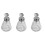 3Pcs Durable Nail Bottles with Pump Dispenser Transparent for Storage 4