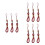 9Pz Lanyard Polso Anti- in Colorato Versatile 7