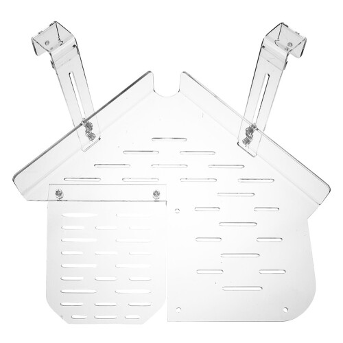 3Pz Per Tartaruga Trasparente Accessorio Resistente Casa