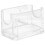 2Pz Contenitore Organizer Trasparente Per Bustine Zucchero E Tè 1