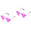2Paia Occhiali Creativi Per Casa E Party, Design Alla Moda 4
