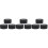 9Pz Cuscini Orologi E Bracciali PU Nero Display Protettivo 9