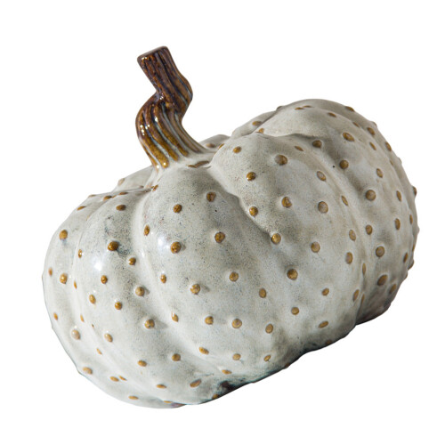 2Pz Zucche Decorazione Beige in Per Giardino E Casa 1