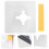 16Pcs Door Repair Plates for Home and Security Use 10