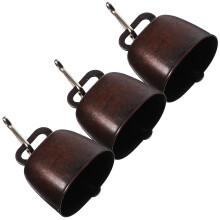 9Sets Portable Brown Pet Bells Dog Bells for Door Camping Supply