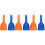 6Pcs Assorted Color Ice Spades PP Material Kitchen Cleaning 6