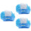 3Pz Parrucche Fan Calcio Colorate in Materiale Resistente Per Party 6